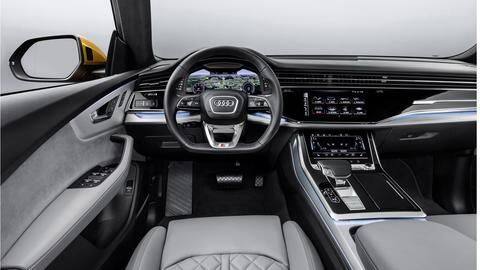 The Audi Q8 offers a luxurious and feature-loaded cabin The Audi Q8 offers a luxurious and feature-loaded cabin