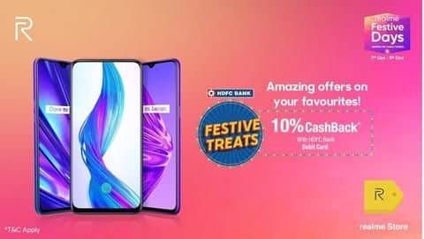 Realme Festive Days sale: Top deals on best-selling Realme phones Realme Festive Days sale: Top deals on best-selling Realme phones