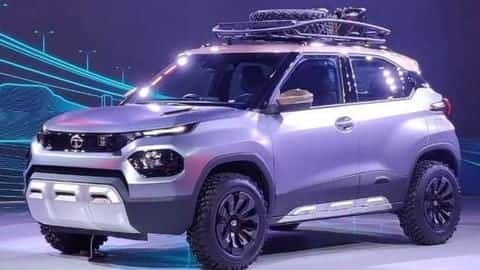 Auto Expo 2020: Tata Motors unveils HBX compact SUV Auto Expo 2020: Tata Motors unveils HBX compact SUV