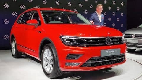 Volkswagen Tiguan AllSpace launched at Rs. 33.13 lakh Volkswagen Tiguan AllSpace launched at Rs. 33.13 lakh