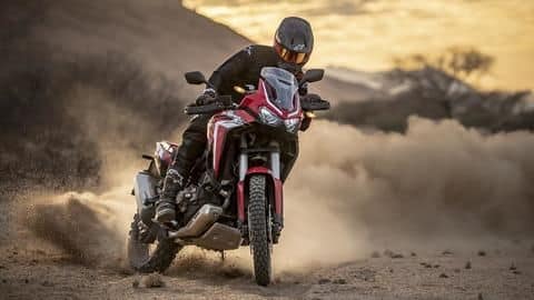 Honda launches CRF1100L Africa Twin Adventure Sports bike in India Honda launches CRF1100L Africa Twin Adventure Sports bike in India