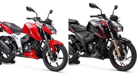 A look at both the bikes A look at both the bikes