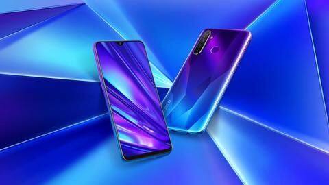 Here's a look at the Realme 5 Here's a look at the Realme 5