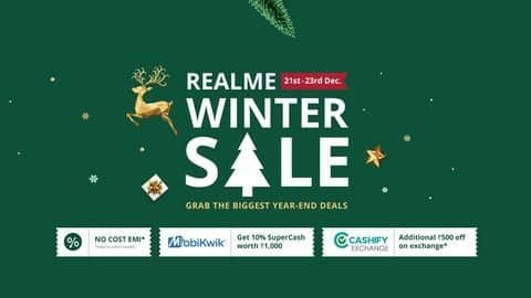 Realme Winter Sale: Discounts on best-selling Realme smartphones Realme Winter Sale: Discounts on best-selling Realme smartphones