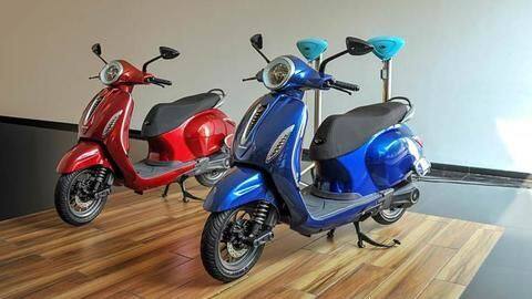 The e-scooter promises a range of up to 95km The e-scooter promises a range of up to 95km