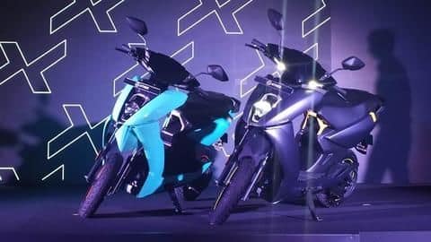 Ather 450X e-scooter launched in India at Rs. 99,000 Ather 450X e-scooter launched in India at Rs. 99,000