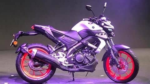 2020 Yamaha MT-15 motorcycle, with BS6-compliant engine, breaks cover 2020 Yamaha MT-15 motorcycle, with BS6-compliant engine, breaks cover