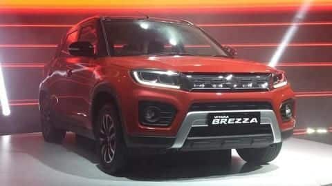 Auto Expo 2020: Maruti Suzuki Vitara Brezza (facelift) breaks cover Auto Expo 2020: Maruti Suzuki Vitara Brezza (facelift) breaks cover
