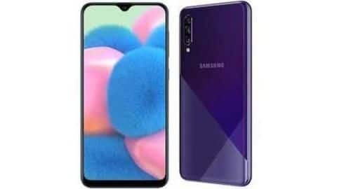 Samsung Galaxy A30s: Available via online and offline retail stores Samsung Galaxy A30s: Available via online and offline retail stores