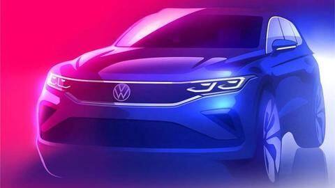 2021 Volkswagen Tiguan teased officially, launch soon 2021 Volkswagen Tiguan teased officially, launch soon