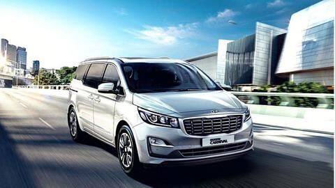 Kia Carnival MPV to be launched in January: Report Kia Carnival MPV to be launched in January: Report