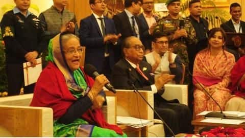 Few incidents of irregularity don't make whole election unfair: Hasina Few incidents of irregularity don't make whole election unfair: Hasina