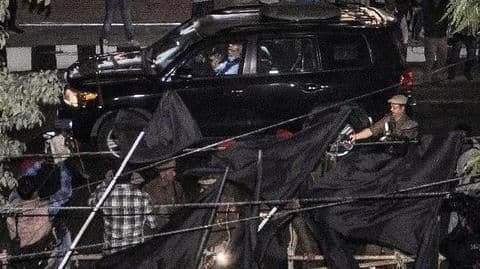 Citizenship Bill: AJYCP protesters wave black flags at PM Modi Citizenship Bill: AJYCP protesters wave black flags at PM Modi