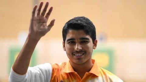 ISSF World Championship: Indian shooter Saurabh Chaudhary wins gold medal ISSF World Championship: Indian shooter Saurabh Chaudhary wins gold medal