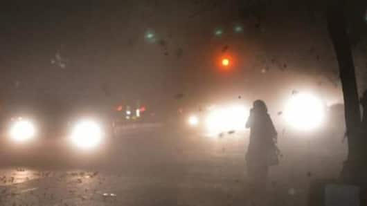 Storm hits Noida village, leaves 20 injured