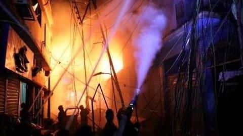 Dhaka: Massive fire rips through chemical warehouses, kills 69 Dhaka: Massive fire rips through chemical warehouses, kills 69