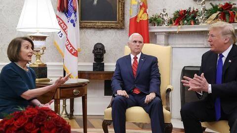 Trump's remarks came after meetings with Democratic congressional aides Trump's remarks came after meetings with Democratic congressional aides