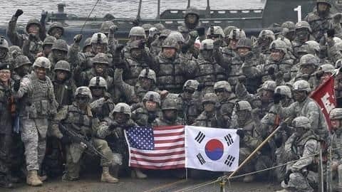 US still has 28,500 troops in South Korea US still has 28,500 troops in South Korea