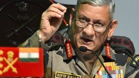 Difficult to assign frontline combat-roles to women officers: Gen Rawat Difficult to assign frontline combat-roles to women officers: Gen Rawat