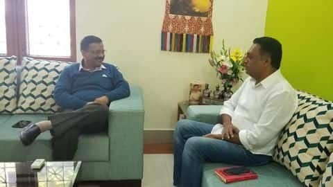 Prakash Raj meets Kejriwal, discusses ways to address various issues Prakash Raj meets Kejriwal, discusses ways to address various issues