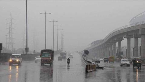 Delhi's air improves after rainfall but remains 'very poor' Delhi's air improves after rainfall but remains 'very poor'
