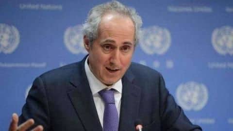We encourage both parties to de-escalate the situation: Dujarric We encourage both parties to de-escalate the situation: Dujarric