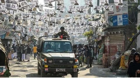 Over 6,00,000 security personnel were deployed for the election Over 6,00,000 security personnel were deployed for the election