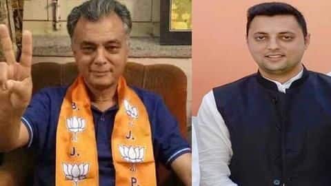 BJP minister refuses to campaign against son, who's from Congress BJP minister refuses to campaign against son, who's from Congress