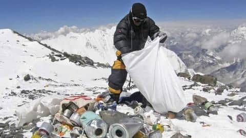 Visitors will now be given trash bags to promote cleanup Visitors will now be given trash bags to promote cleanup