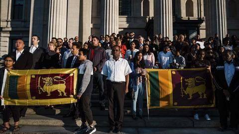 Death toll rises to 310, Sri Lanka observes 3-minute silence Death toll rises to 310, Sri Lanka observes 3-minute silence