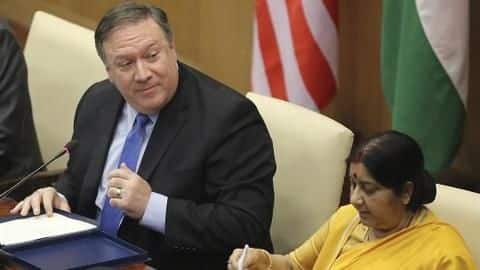 Spoke to Swaraj, emphasized on our close security partnership: Pompeo Spoke to Swaraj, emphasized on our close security partnership: Pompeo