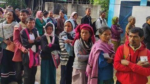 Mizoram polls: 15% voter turnout recorded in first two hours Mizoram polls: 15% voter turnout recorded in first two hours
