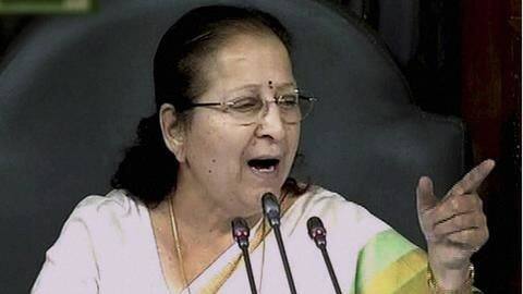 Lok Sabha Speaker suspends four more MPs for disrupting proceedings Lok Sabha Speaker suspends four more MPs for disrupting proceedings