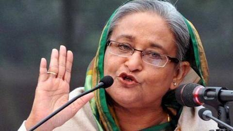Hasina brushes aside Opposition's allegation of vote rigging Hasina brushes aside Opposition's allegation of vote rigging