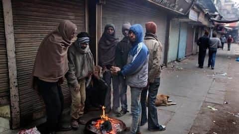 Delhi shivers at 3.6 degree Celsius, lowest temperature this season Delhi shivers at 3.6 degree Celsius, lowest temperature this season