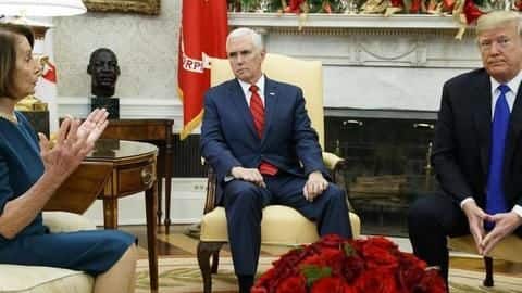 After Trump walked out, Democrats unwilling to come for negotiation After Trump walked out, Democrats unwilling to come for negotiation