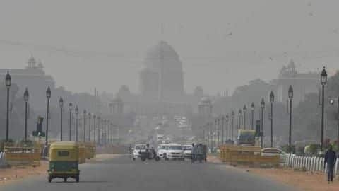 As air quality deteriorates, thick haze engulfs the national capital As air quality deteriorates, thick haze engulfs the national capital