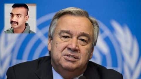 Indian pilot's release by Pak 'very much welcomed' step: UN Indian pilot's release by Pak 'very much welcomed' step: UN