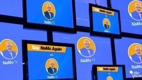 NaMo TV an advertisement platform, doesn't require government nod: I&B NaMo TV an advertisement platform, doesn't require government nod: I&B