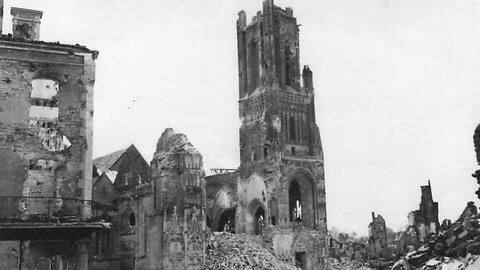 The Notre-Dame Cathedral survived both the world wars The Notre-Dame Cathedral survived both the world wars