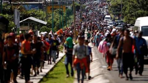 We can't live in Honduras anymore, says a young migrant We can't live in Honduras anymore, says a young migrant