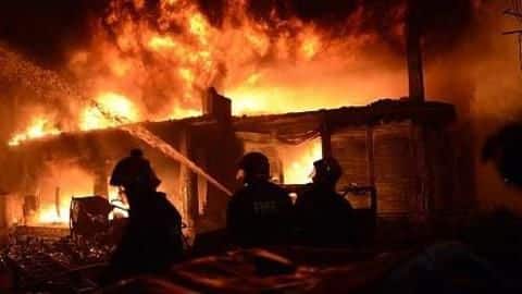 Death-toll could rise as firefighters yet to search main building Death-toll could rise as firefighters yet to search main building