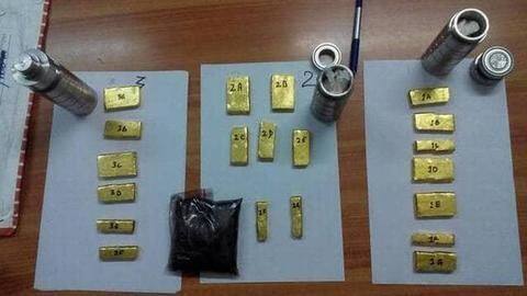 Gold worth Rs. 2.65 crore seized in all three cases Gold worth Rs. 2.65 crore seized in all three cases