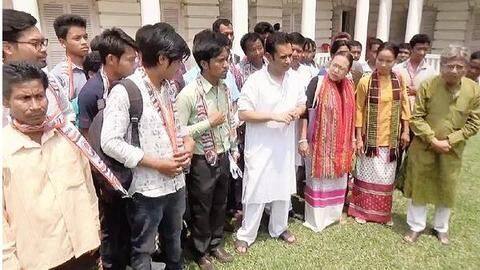 1,000 youth IPFT workers join Congress in Tripura 1,000 youth IPFT workers join Congress in Tripura