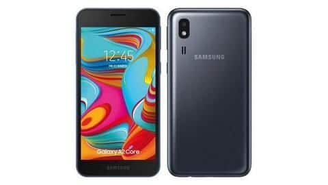 Galaxy A2 Core: Connectivity options and sensor details Galaxy A2 Core: Connectivity options and sensor details