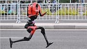 Humanoid robots outrun humans at half-marathon in China
