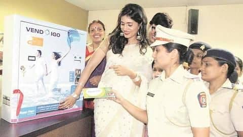 Mumbai: 100+ sanitary-pad vending-machines to be installed for Police personnel Mumbai: 100+ sanitary-pad vending-machines to be installed for Police personnel
