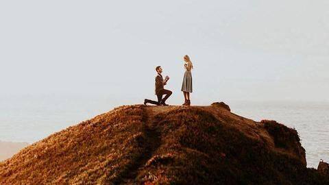 Woman falls down 650ft cliff moments after accepting proposal Woman falls down 650ft cliff moments after accepting proposal