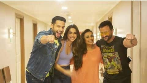 It's a wrap for Saif, Rani's 'Bunty Aur Babli 2' It's a wrap for Saif, Rani's 'Bunty Aur Babli 2'