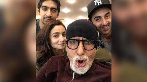 Amid lockdown, Ranbir, Alia-starrer 'Brahmastra' lands in London Amid lockdown, Ranbir, Alia-starrer 'Brahmastra' lands in London